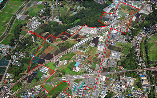 23.9ヘクタールもの広大な土地をゼロから作り上げる